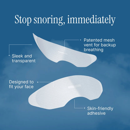 VraCele™ Gentle Mouth Strips – Snoring & Sleep Aid
