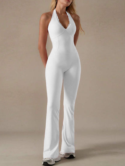 VraCele™ Halter Neck Yoga Jumpsuit