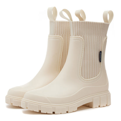 VraCele™ Waterproof Chunky Chelsea Boots