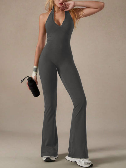 VraCele™ Halter Neck Yoga Jumpsuit