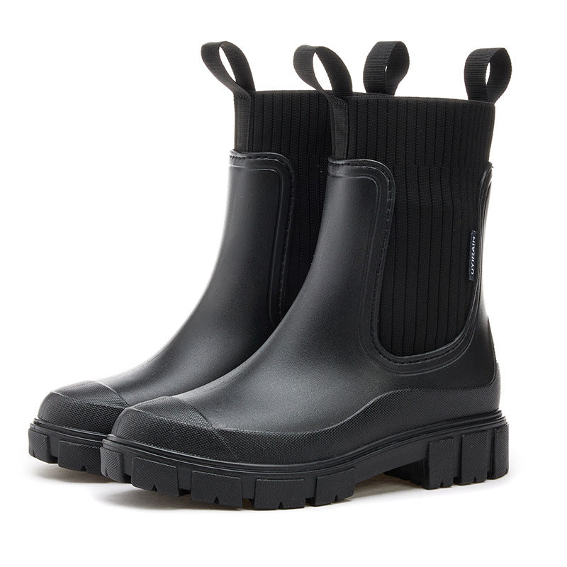 VraCele™ Waterproof Chunky Chelsea Boots