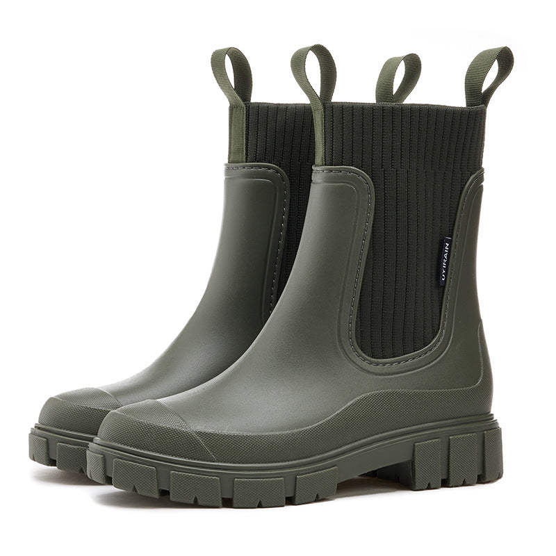 VraCele™ Waterproof Chunky Chelsea Boots