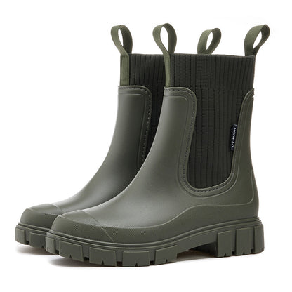 VraCele™ Waterproof Chunky Chelsea Boots