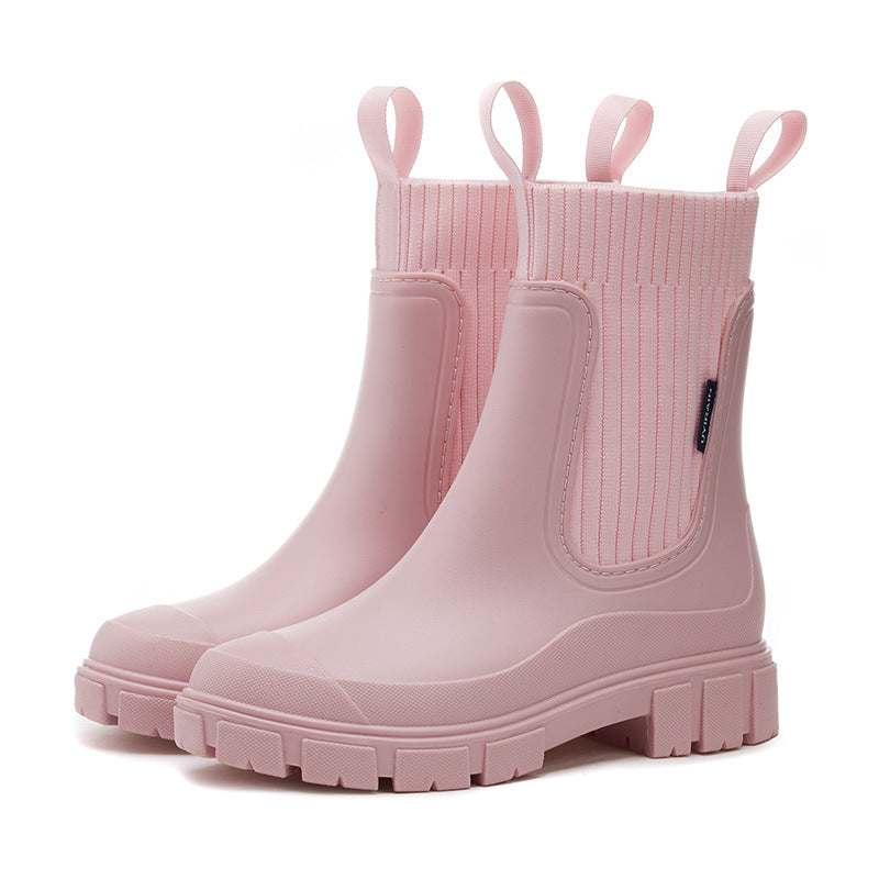 VraCele™ Waterproof Chunky Chelsea Boots