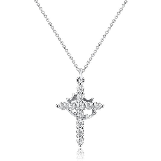 VraCele™ Sparkling Cross Pendant Necklace