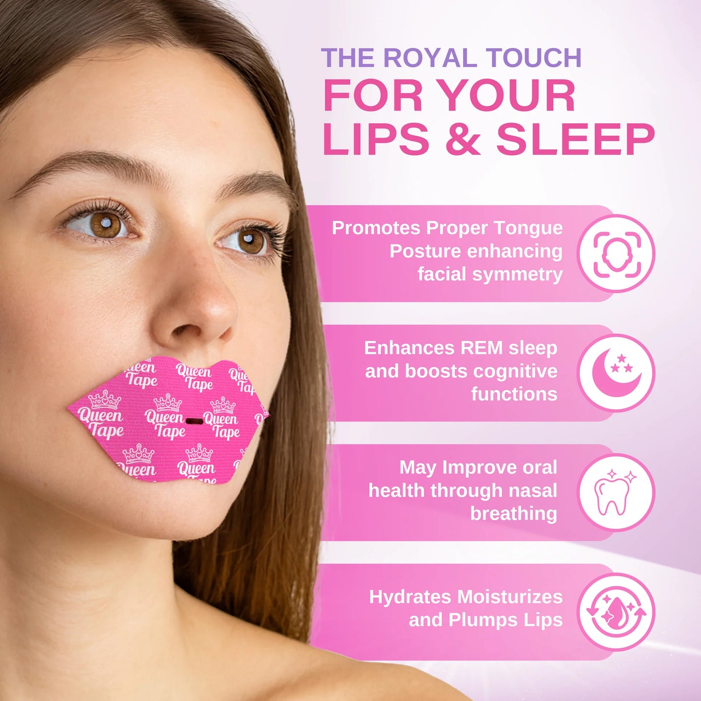 VraCele™ Collagen Moisturizing Sleep Mouth Tape